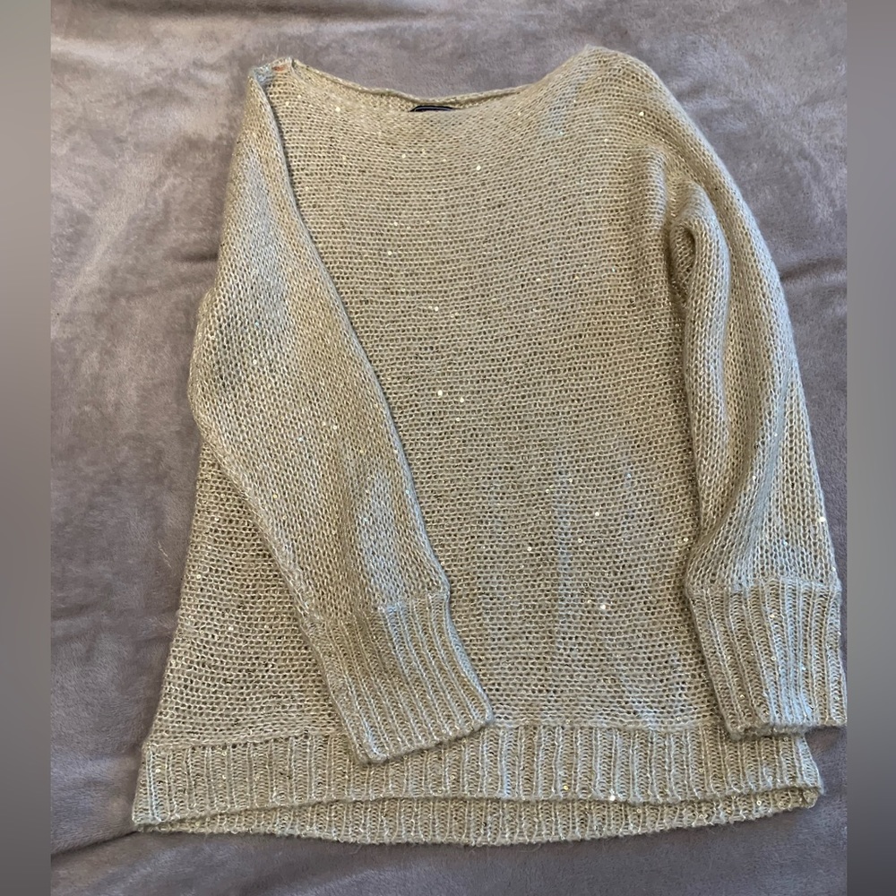 Women’s Creazioni Effeci Sparkly Sequin Sweater Small
